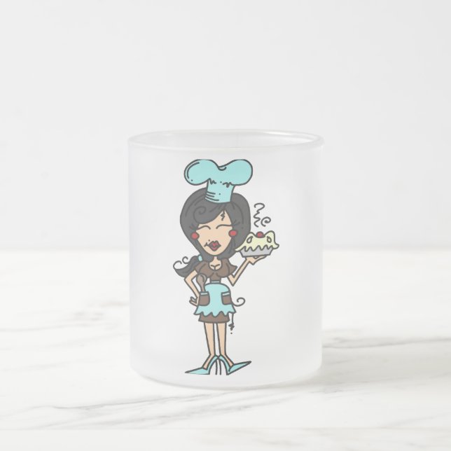 Honlig konditoridoft - T-tröjor och presenter för  Frostad Glasmugg (Center)