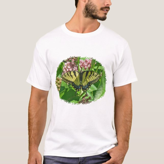 Honlig Östra Tiger Swallowtail Butterfly Series T Shirt (Framsida)