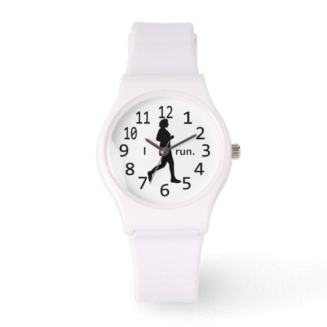 Honlig Springer Black Silhouette I springa Watches Armbandsur (Framsida)