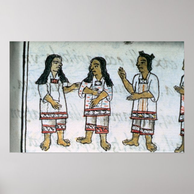 Honliga aztec-kostymer poster (Framsidan)