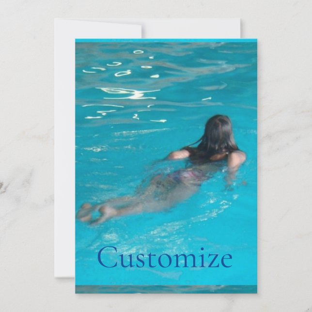 Honmodell simming Thunder_Cove Inbjudningar (Framsida)