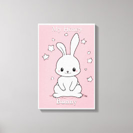 Honney Bunny Canvastryck