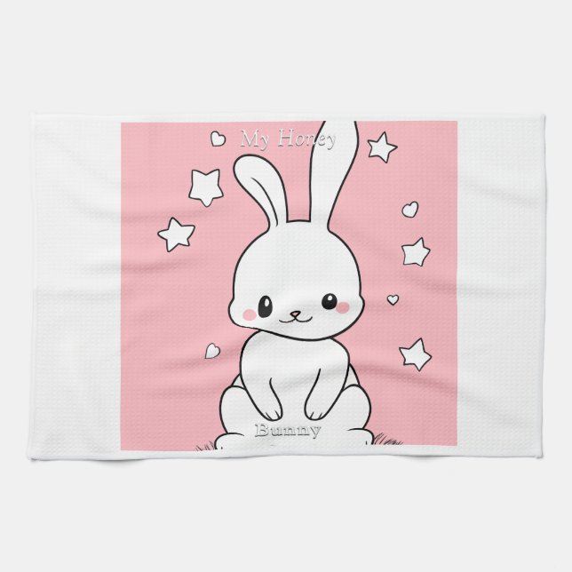 Honney Bunny Kökshandduk (Horisontell)