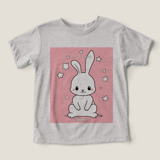 Honney Bunny T Shirt (Design Framsida)