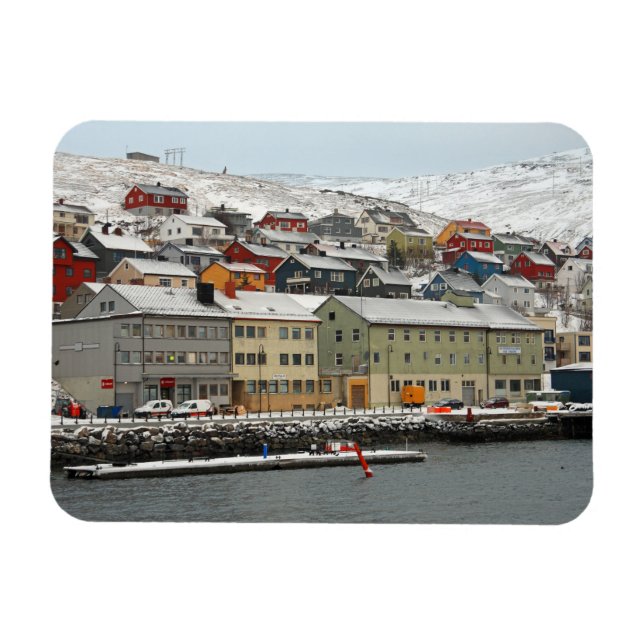 Honningsvåg, Norge Magnet (Horisontell)