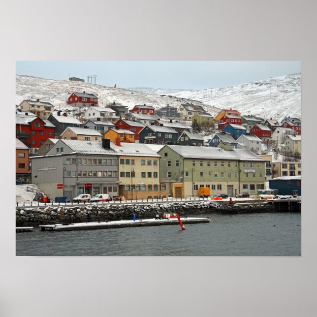 Honningsvåg, Norge Poster (Framsidan)