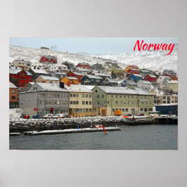 Honningsvåg, Norge Poster
