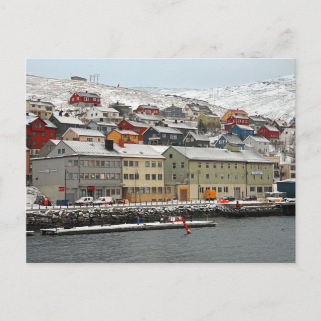 Honningsvåg, Norge Vykort (Framsida)