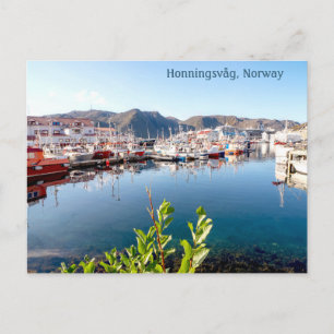 Honningsvag, Norge, vykort