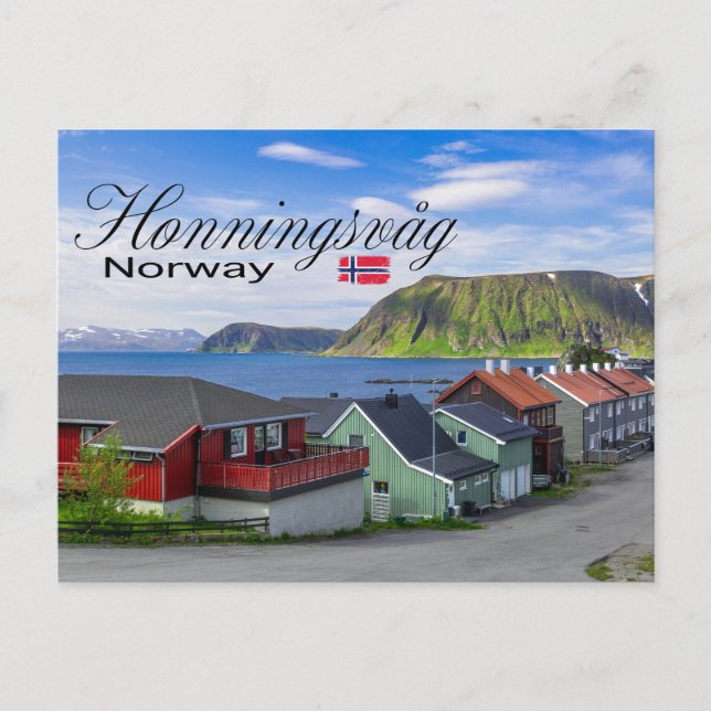 Honningsvåg Vykort (Framsida)