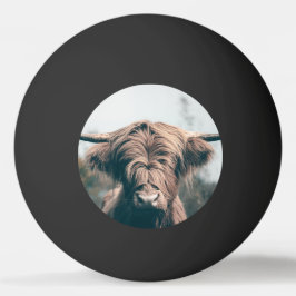 Hönolja porträtt pingisboll