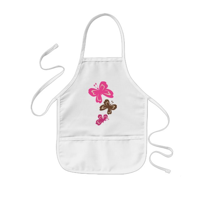 Honolua Fjäril Barn Aprons Barnförkläde (Framsidan)