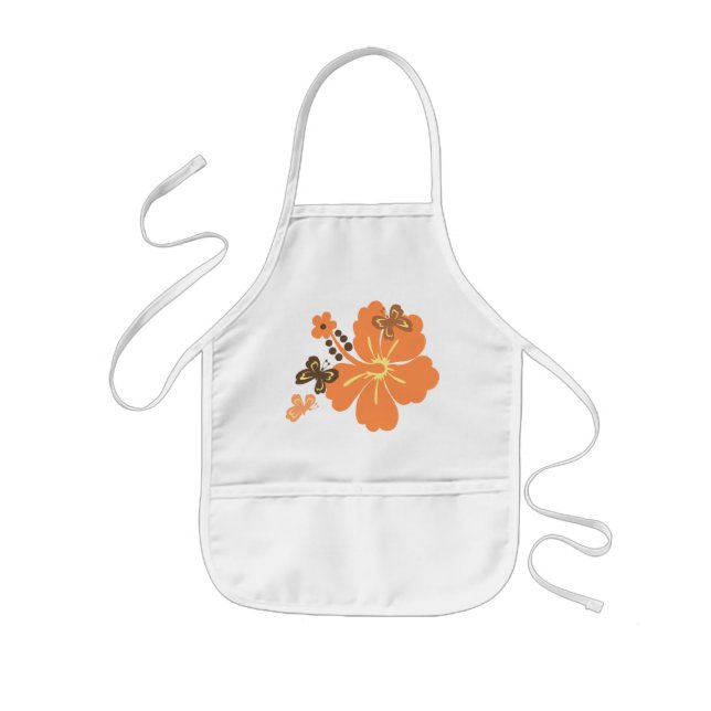 Honolua Fjäril Barn Aprons Barnförkläde (Framsidan)