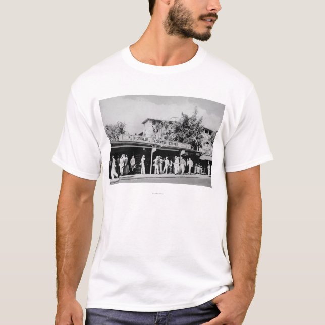 Honolulu HA - beskåda av Honolulu T-shirt (Framsida)