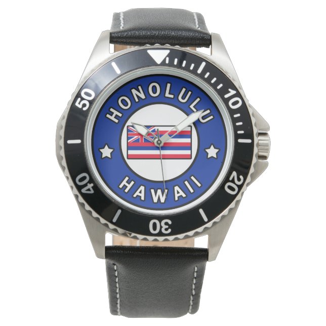 Honolulu Hawaii Armbandsur (Framsida)