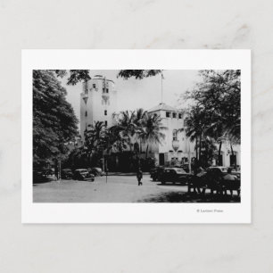 Honolulu, Hawaii - City Hall-View Vykort