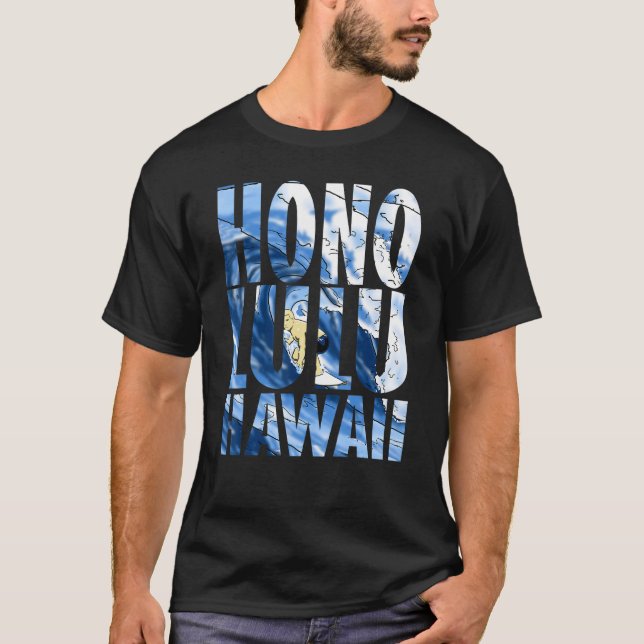 Honolulu Hawaii Hawaii Islands Surfa Surfing Surfa T Shirt (Framsida)