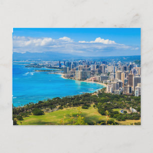 Honolulu, Hawaii. Helg Vykort