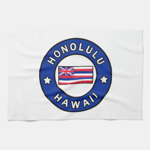Honolulu Hawaii Kökshandduk