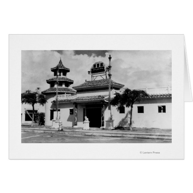 Honolulu, Hawaii - Lau Yee Chai - View Hälsningskort (Framsidan Horizontal)