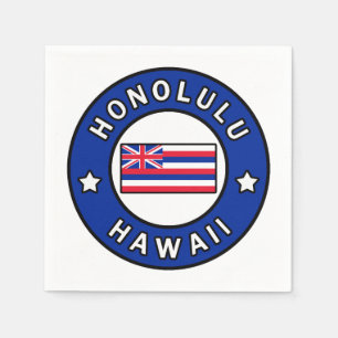 Honolulu Hawaii Pappersservett
