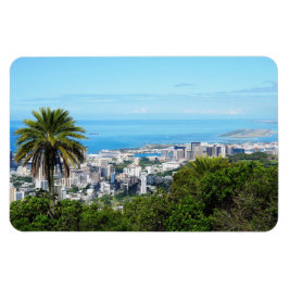 Honolulu Hawaii Photo Magnet