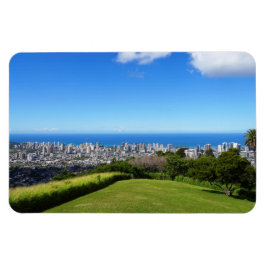 Honolulu Hawaii Photo Magnet