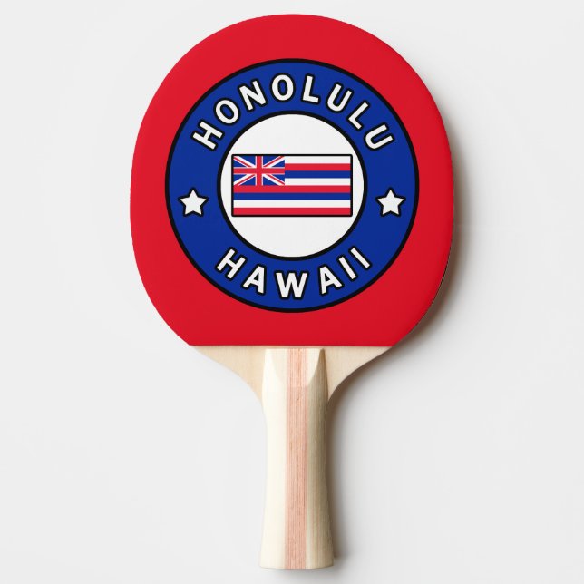 Honolulu Hawaii Pingisracket (Framsidan)