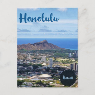 Honolulu Hawaii-resor Vykort