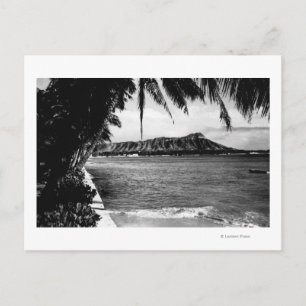 Honolulu, Hawaii - View Diamond Head Vykort
