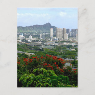 Honolulu, Hawaii Vykort