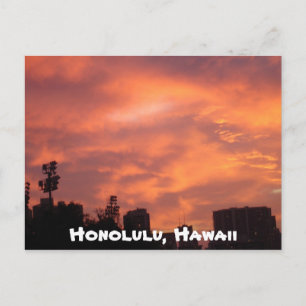 Honolulu Hawaii Vykort