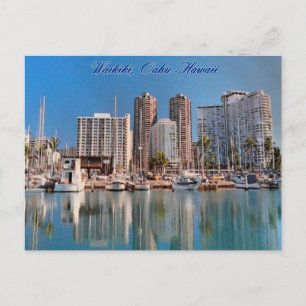 Honolulu Hawaii Vykort