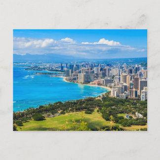 Honolulu, Hawaii. Vykort