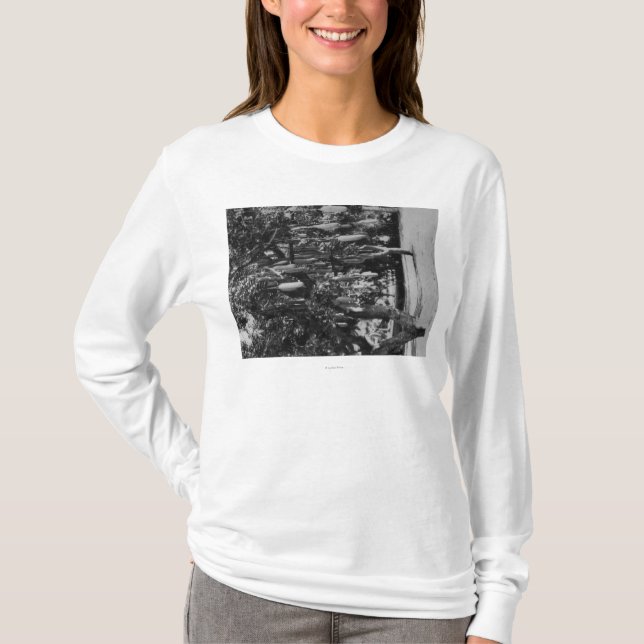 Honolulu HI - universiteten av Hawaii T Shirt (Framsida)