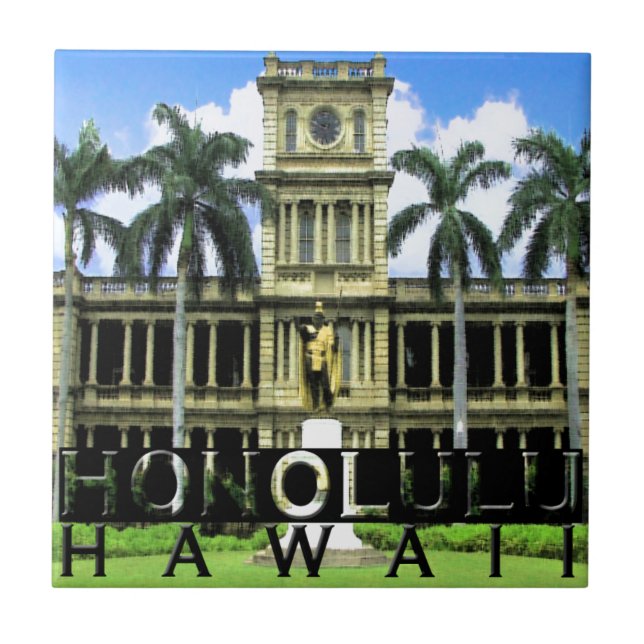 Honolulu Kakelplatta (Framsidan)