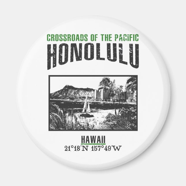 Honolulu Magnet (Framsidan)