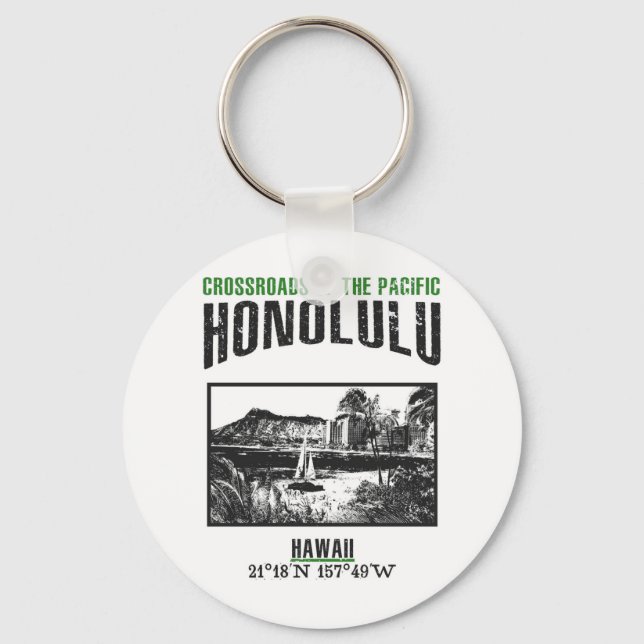Honolulu Nyckelring (Framsida)