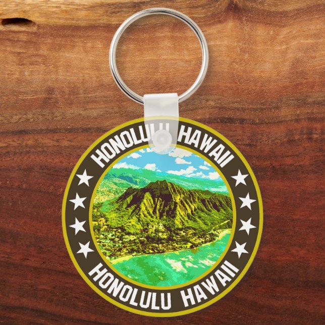 Honolulu Nyckelring (Framsida)