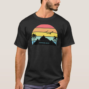 Honolulu Oahu Hawaii Beach-Surfan Aloha Gift Maui T Shirt