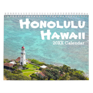 Honolulu, Oahu, Hawaii Photography Seaside Kalender