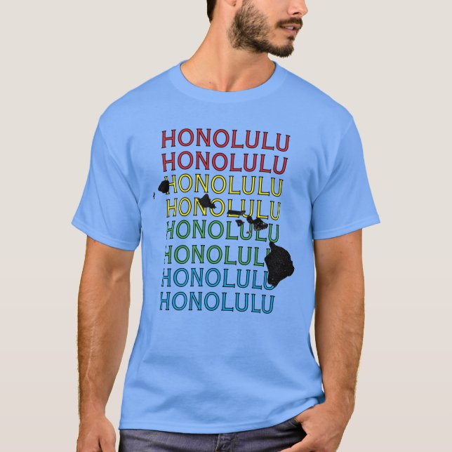 Honolulu T-shirt  (Framsida)