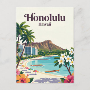 Honolulu USA Vykort