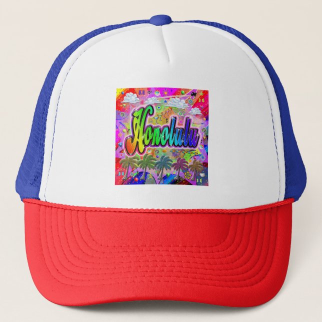 Honolulu Vista Express Hat Keps (Framsida)
