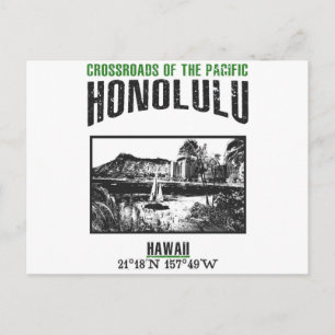 Honolulu Vykort