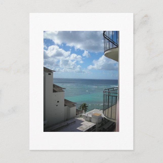 Honolulu Vykort (Framsida)