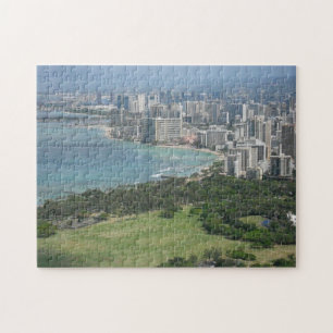 Honolulus Waikiki Beach Pussel