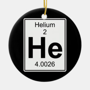 Honom - helium julgransprydnad keramik