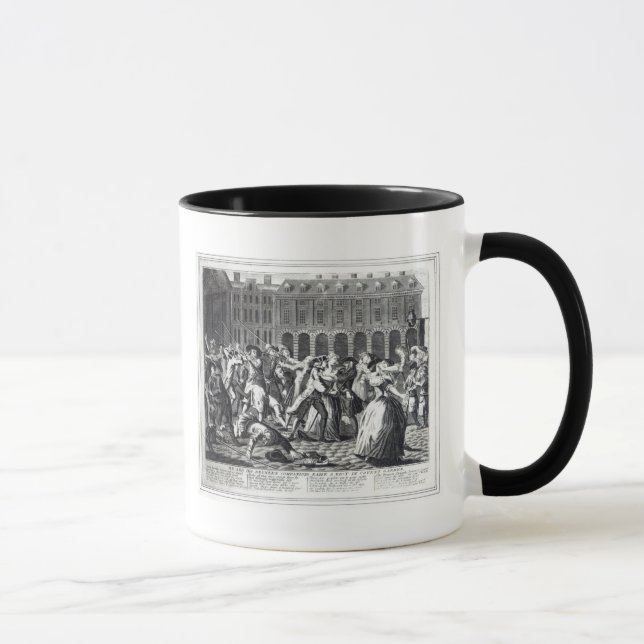 Honom och hans fulla följelönelyft mugg (Höger)
