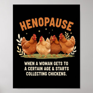Hönopause När En Kvinna Kommer Till En Viss Ålder  Poster